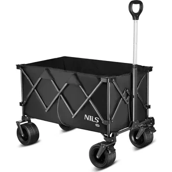 Zahradní vozík Nils Camp NC2604 180 l černý