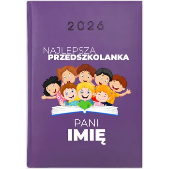 Kalendář Knihový kalendář 2026 A5 fialový