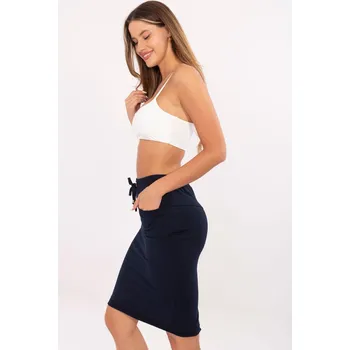 Dámská sukně BASIC FEEL GOOD Dámská sukně RV-SD-4793-1.32 Barva: Modrá, Velikost: S