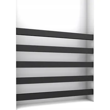 Zábradlí Francouzské okenní zábradlí pod omítku, hliníkové, 150 cm, Antracit 7016