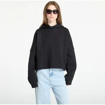 Pánská mikina Mikina adidas Off Placed 3-Stripes Hoodie Black S