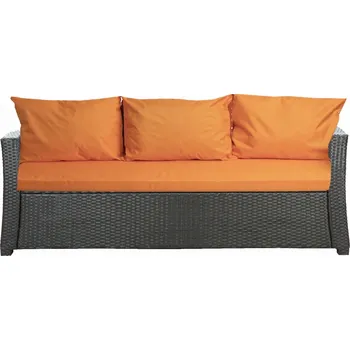 Polštář POLŠTÁŘE NA RATANOVÝ ZAHRADNÍ NÁBYTEK, POHOVKU, SOFU, TECHNORATTAN 160x50x50 CM