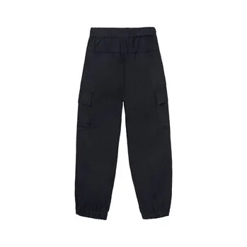 Dívčí kalhoty Mayoral Joggers kalhoty 7575 Černá Relaxed Fit 16Y