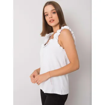 Top RV-TP-6931.07 RUE PARIS Barva: Bílá, Velikost: S