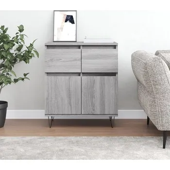 Organizace kuchyně vidaXL Příborník 60 x 35 x 70 cm kompozitní dřevo [831122] Barva: šedá sonoma