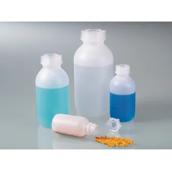 Krycí sklíčko k mikroskopu Lahev se širokým hrdlem z HDPE, s vyraženou stupnicí obsahu, 100 ml, BJ = 96 kusů