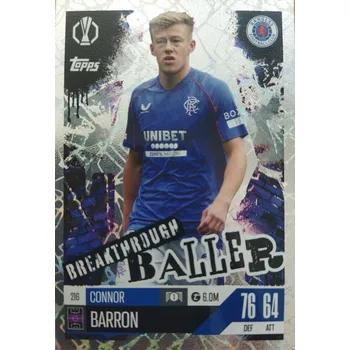 Karetní hra Connor Barron