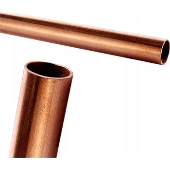 Vodovodní potrubí TRUBKA TVRDÁ CU FI 28x1mm TYČ O DÉLCE 100cm (1 metr) PRO PÁJENÍ