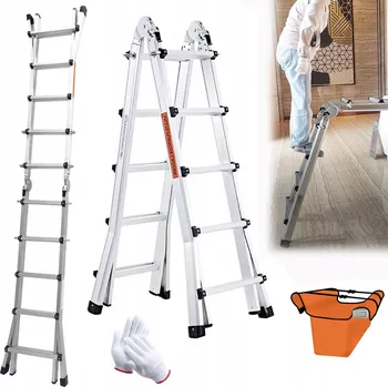 Žebřík Hliníkový Žebřík Hooha 20 až 150 kg