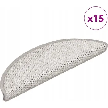 Nášlap na schod Nášlapy na schody VidaXL, délka 56 cm, tloušťka 5,3 mm