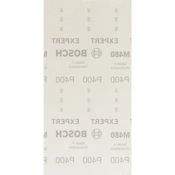 Brusný papír BOSCH Brusná mřížka EXPERT M480 pro vibrační brusky 115 × 230&nbsp;mm, G 400, 10&nbsp;ks 2608900769 free_store_pickup