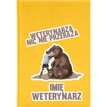 Kalendář Knižkový kalendář 2026 A5 žlutý