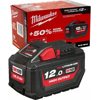 Akumulátor Milwaukee M18 HB12 HIGH OUTPUT Li-ion 4932464260