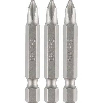 Bit Bity PH2 x 50 mm, 3 ks GRAPHITE 56T539