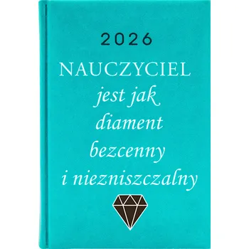 Kalendář Knižní kalendář 2026 A5 modrý