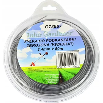 Sekačka GEKO Lanko zesílené do vyžínačů 2,4mm 50m čtyřhran 04619&nbsp;G73967