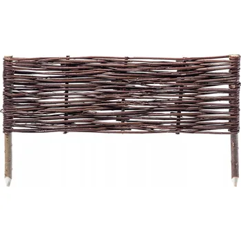 Zahradní obrubník Zahradní lem dřevěná 60 cm x 20 cm hnědá