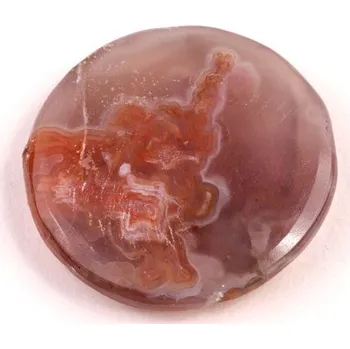 Přírodní kámen Kabošon Maroko Jasper č.5773 (27x6mm)