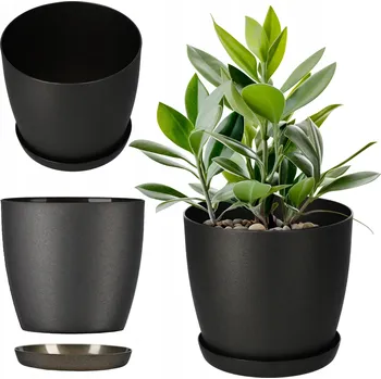 Květináč Obal Na Květináč 28 plast šedá