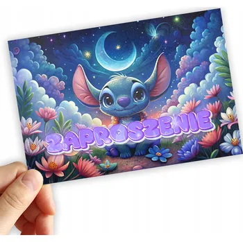 Pozvánka POZVÁNKA MODRÝ MIMOZEMŠŤAN PŘÍŠERKA POHÁDKA FILM POZVÁNKY NA NAROZENINOVOU OSLAVU