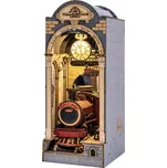 ROBOTIME Rolife DIY 3D Zarážka na knihy: Cestování v čase s LED osvětlením 258 dílků