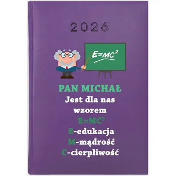 Kalendář Knihový kalendář 2026 A5 fialový