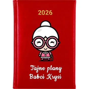 Kalendář Knižní kalendář 2026 A5 červený