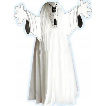 Papírová dekorace duch strašidýlko Halloween