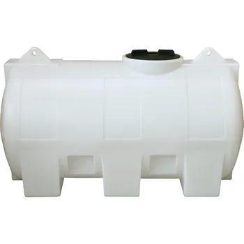 nádrž Horizontální válcová nádrž z polyethylenu (PE), objem 750 litrů