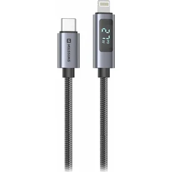 Kabel Swissten LCD kabel USB-C / lightning 1,5m