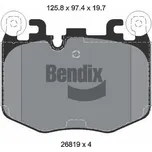 Sada brzdových destiček, kotoučová brzda BENDIX Braking BPD2561