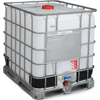 IBC kontejner IBC kontejner Recobulk, ocelový rám, 1000 litrů, plnicí otvor DN 150, vypouštěcí otvor DN 50