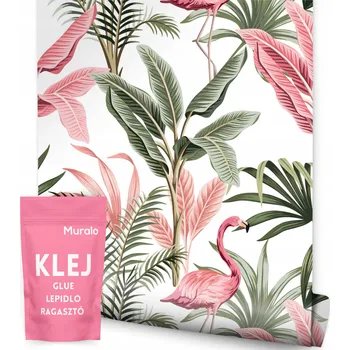 Fototapeta Vliesová tapeta PLAMEŇÁCI Tropické rostliny