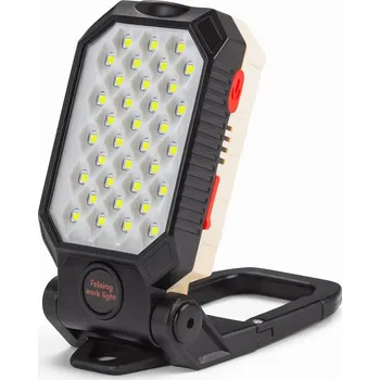 Svítilna SUPER VÝKONNÁ PRACOVNÍ LAMPA KEMPINGOVÁ VÝSTRAŽNÁ SVÍTILNA 3v1 USB-C MAGNET