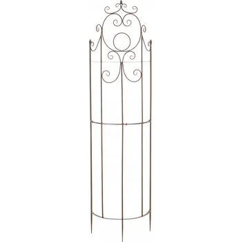 Opora na rostlinu Zahradní mřížka Lavendel ze železa v rustikálním stylu pro dekoraci rostlin