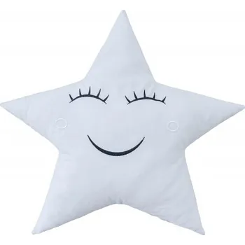 Polštář Baby-raj Polštář Star grey 52x52cm