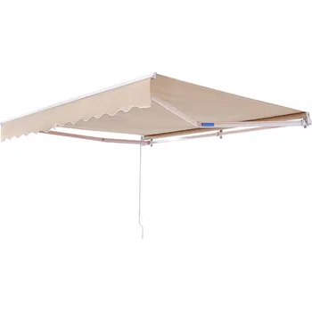 Stínicí technika SucceBuy Balkónová Markýza 304,8x243,84 cm UV80+ Výsuvná Terasa Markýza