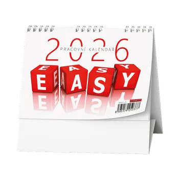 Kalendář Baloušek Tisk Stolní pracovní kalendář Easy 2026