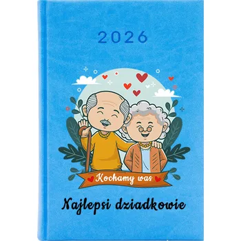 Kalendář Knižní kalendář 2026 A5 modrý