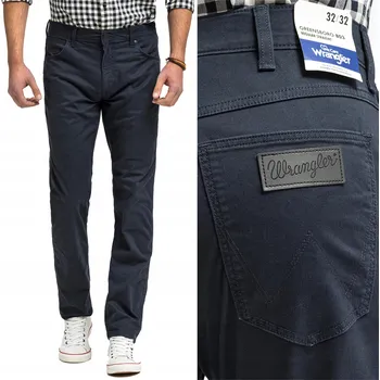 Pánské džíny Wrangler pánské rovné džíny velikost 38/32
