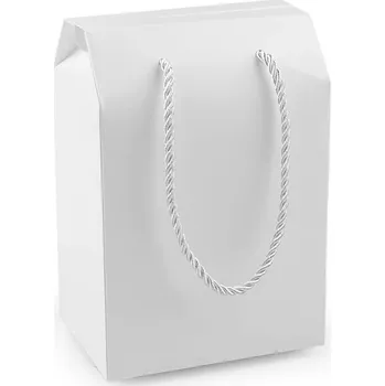 Dárková krabička Dárková krabička / taška - 1 bílá