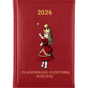 Kalendář Knižní kalendář 2026 A5 červený