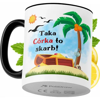 Hrnek Polidraw Hrnek Polidraw pro dceru keramika 330 ml