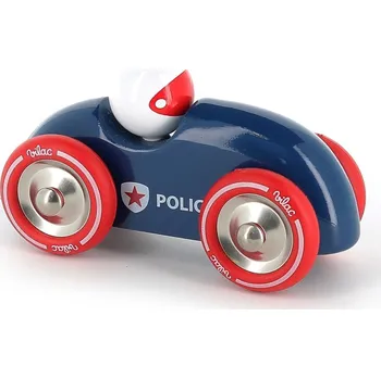 Výuková hračka Vilac Dřevěné autíčko GM Rally policejní