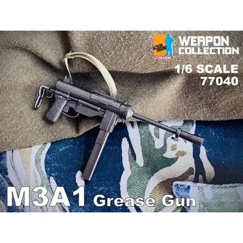 Doplněk k figurce Zbraň pro 1/6 figurky M3A1 Grease Gun (Black)