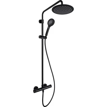 Sprchový set Rubineta - Sprchový set s termostatickou baterií THERMO-15 OLO Černá OLBA625038