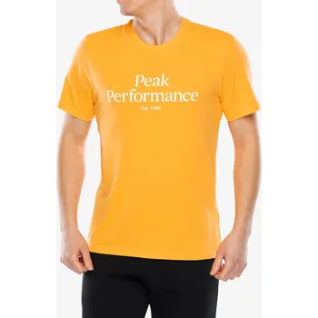 Pánské tričko Bavlněné tričko Peak Perfomance Original Tee - blazing orange