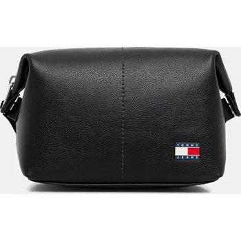 Kosmetická taška Tommy Jeans černá barva, AM0AM13693