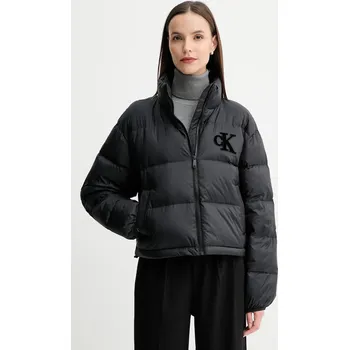 Péřová bunda Calvin Klein Jeans LV047D503G černá 99X, vel. XL
