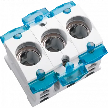 CUSTO Panel D02, 3-pól, E18 - Pojistkový spodek